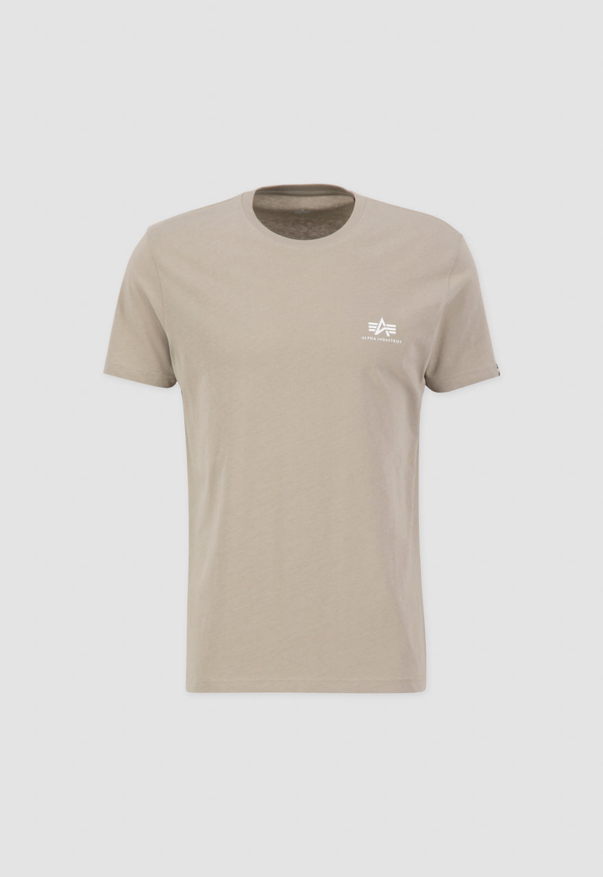 Alpha Industries Basic T-Shirt Small Logo Vintage Sand