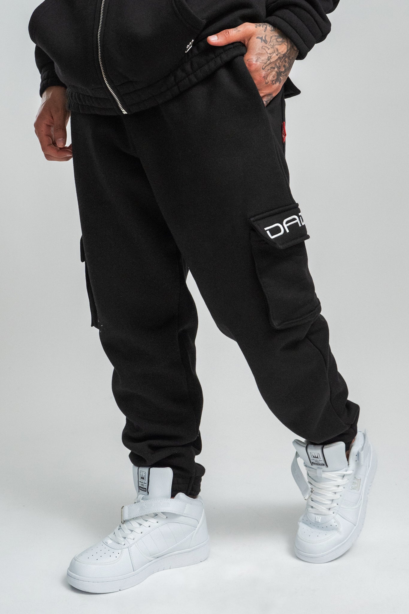 Dada Supreme Basic Cargo Jogger Black Dada Supreme Basic Cargo Jogger Black