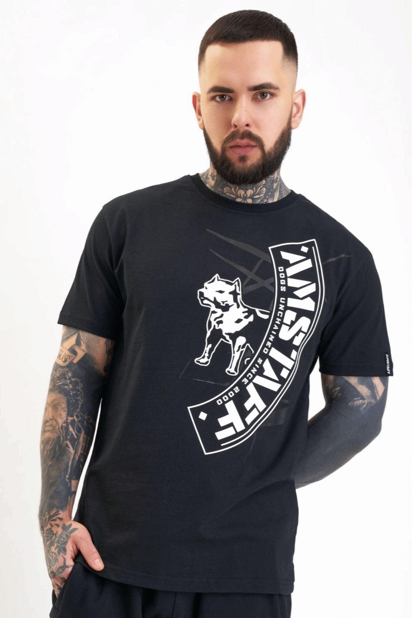 Amstaff Texor T-Shirt Black Amstaff Texor T-Shirt Black