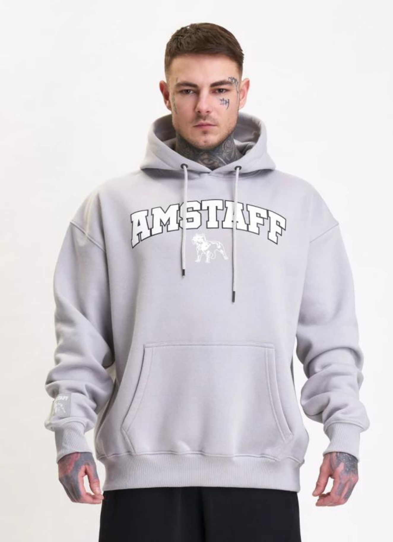 Amstaff University OD Hoodie Grey Amstaff University OD Hoodie Grey