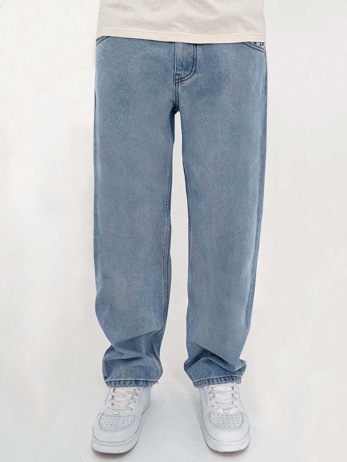 DADA Supreme Minimalist Loose Fit Jeans Light Blue DADA Supreme Minimalist Loose Fit Jeans Light Blue
