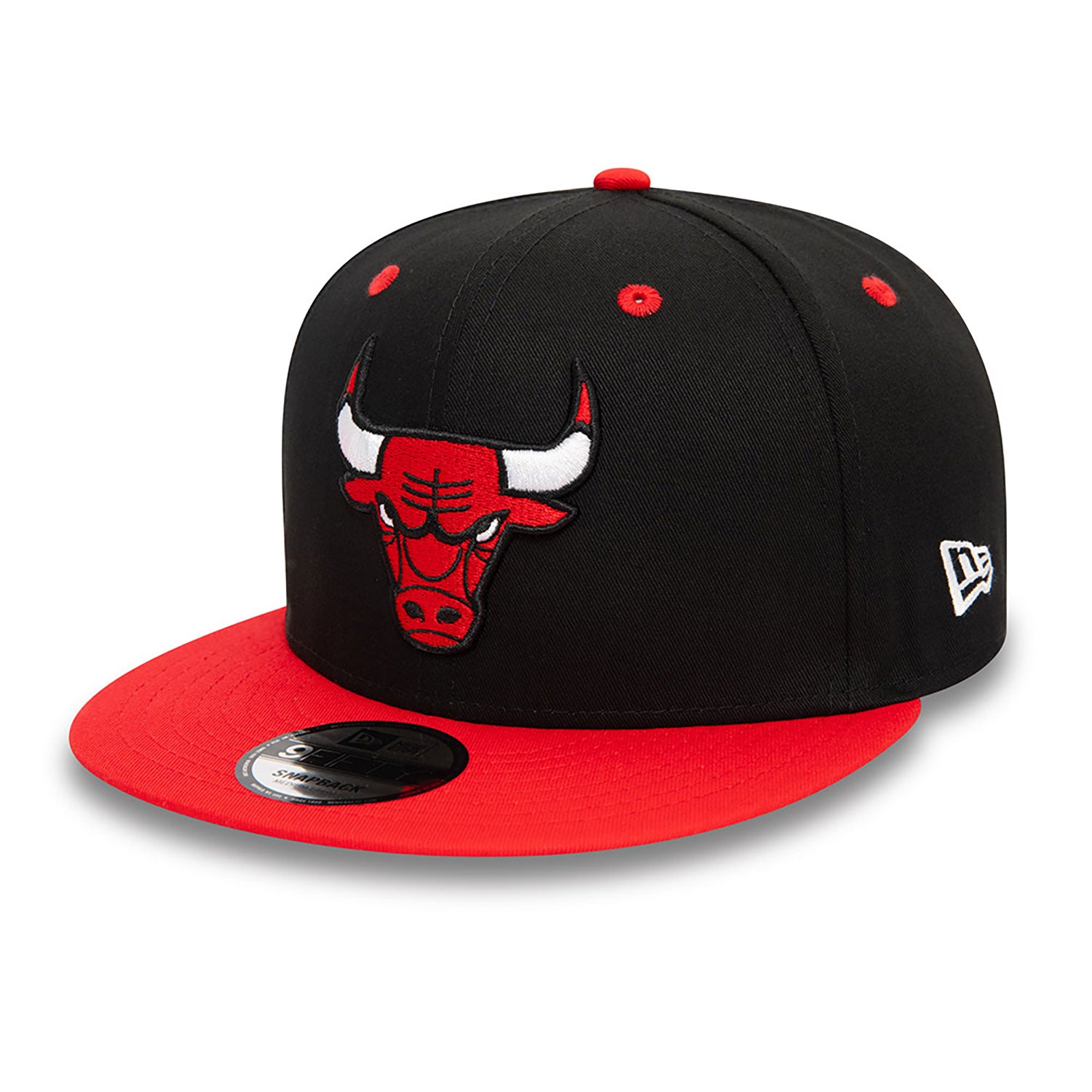 New Era  Chicago Bulls NBA Team Colour 9FIFTY Snapback Cap Black