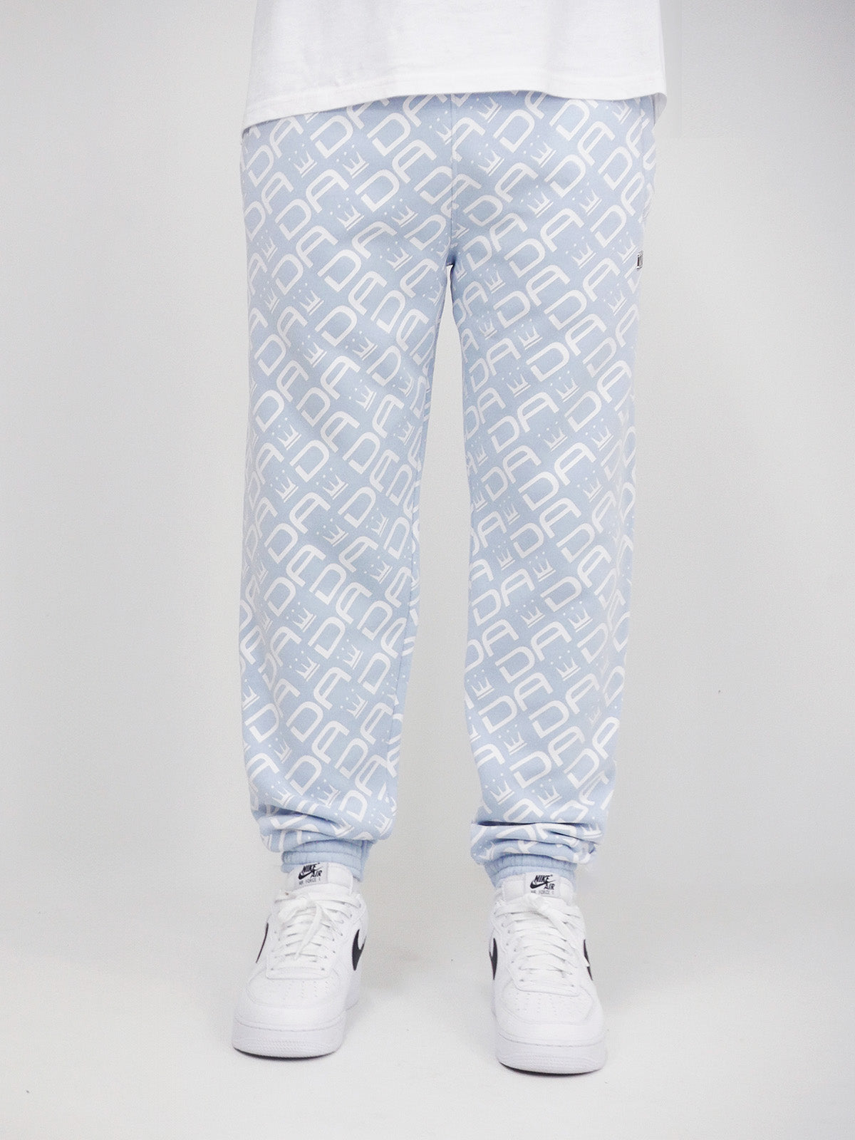 Dada Supreme All Over Sweatpants Baby Blue Dada Supreme All Over Sweatpants Baby Blue