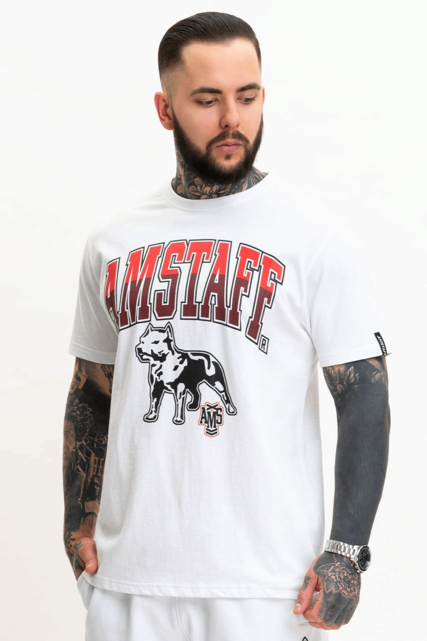 Amstaff Varun T-Shirt White Amstaff Varun T-Shirt White