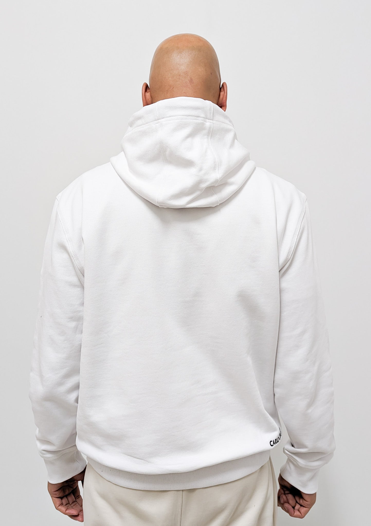 Carlo Colucci New Basic Hoodie White