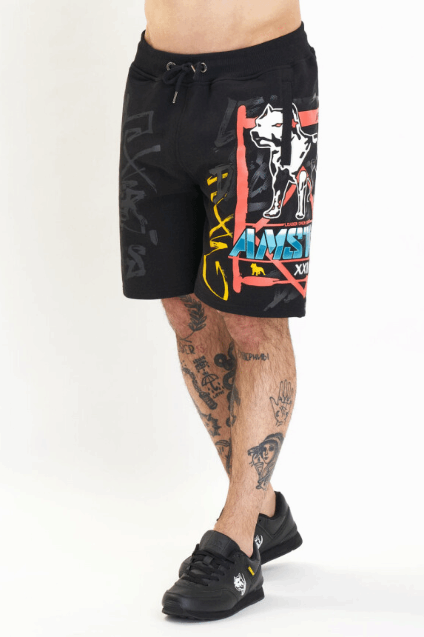 Amstaff Maxes Sweatshorts Black Amstaff Maxes Sweatshorts Black