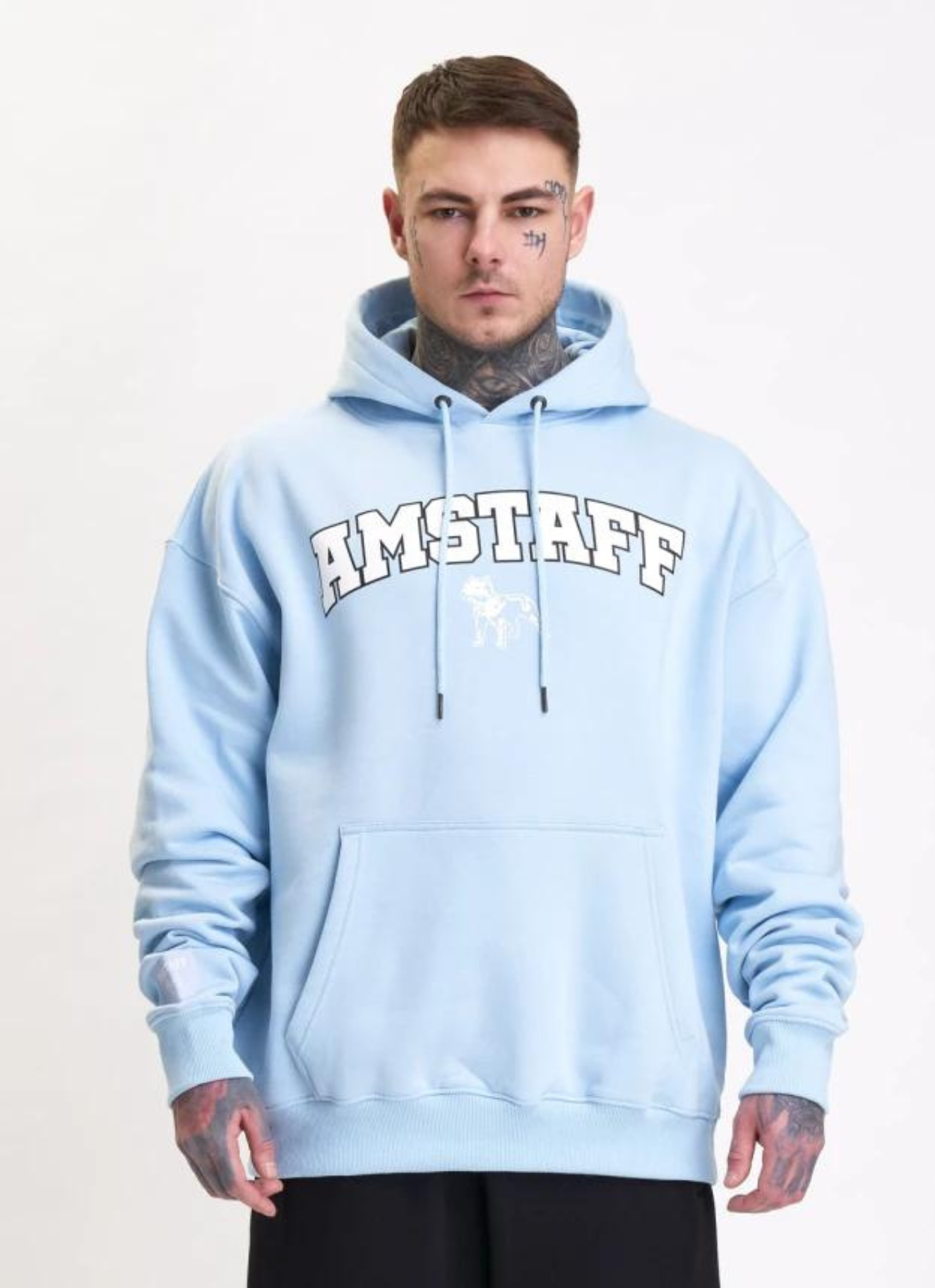 Amstaff University OD Hoodie Blue Amstaff University OD Hoodie Blue