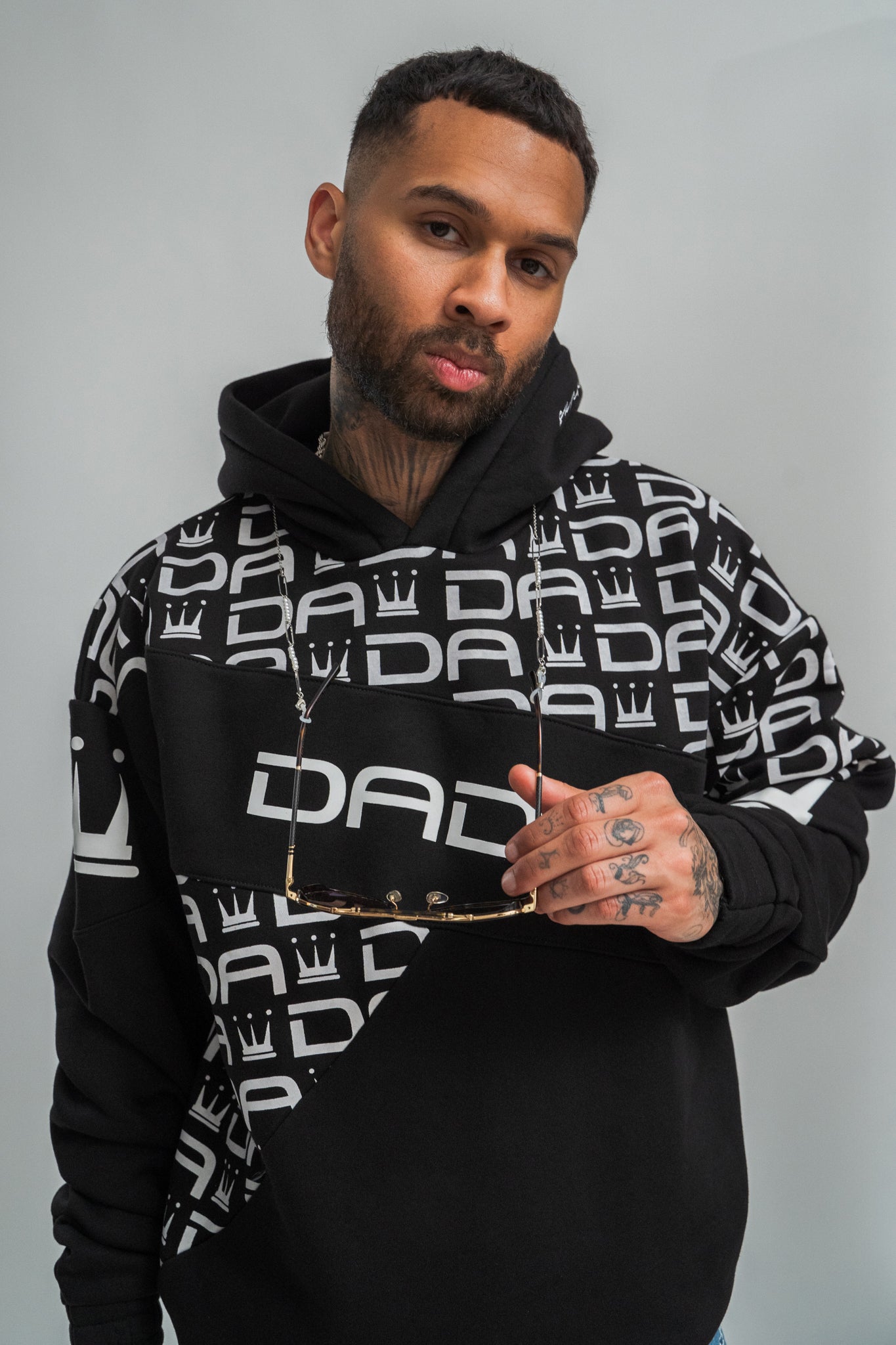 Dada Supreme Gaga Logo Hoodie Black Dada Supreme Gaga Logo Hoodie Black