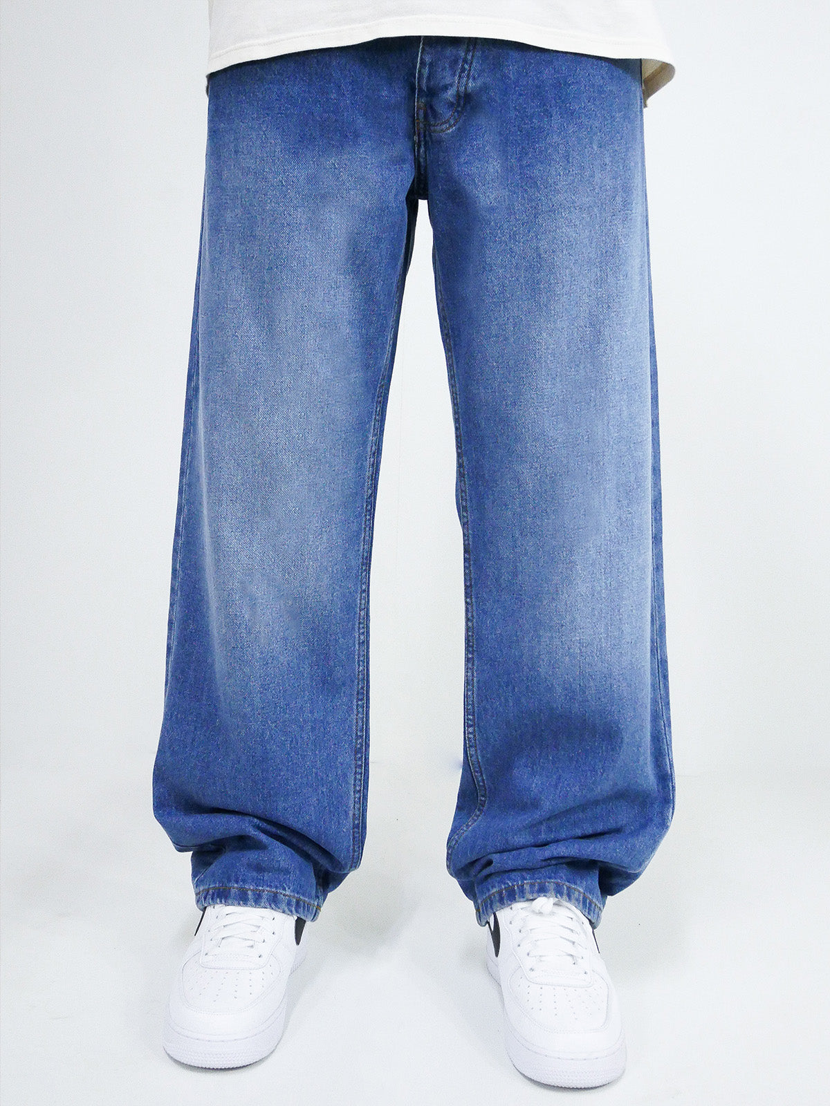 DADA Supreme Minimalist Loose Fit Jeans Blue DADA Supreme Minimalist Loose Fit Jeans Blue