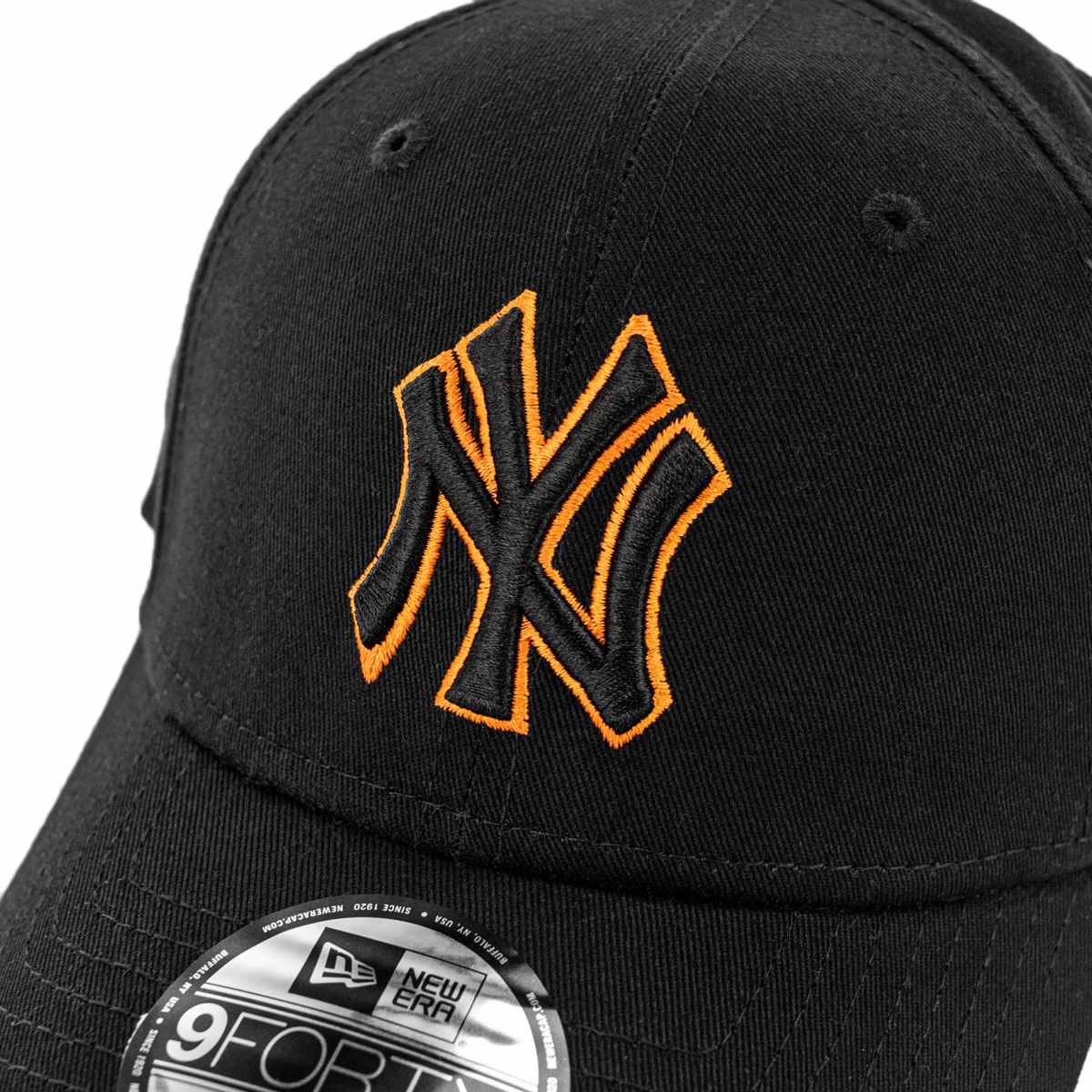 New Era New York Yankees MLB Team Outline 940 Cap Black