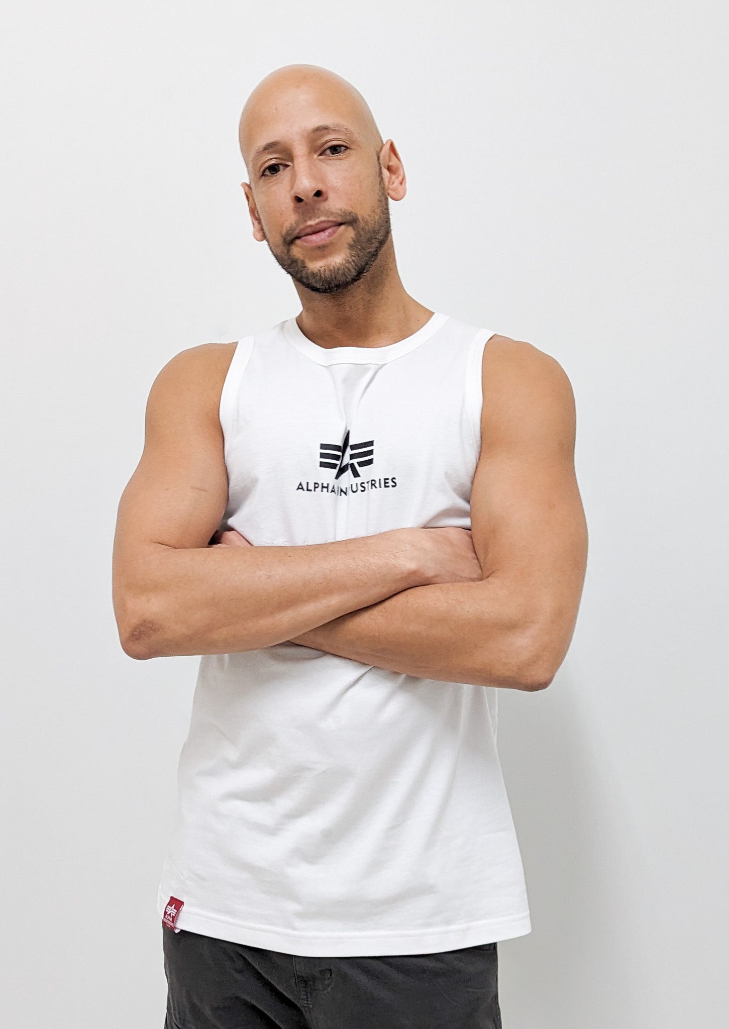 Alpha Industries Basic Tank Top White