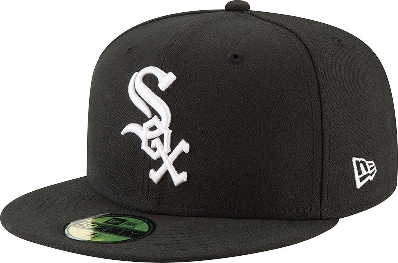 New Era Chicago White Sox AC Perf 59FIFTY Fitted Cap Black New Era Chicago White Sox AC Perf 59FIFTY Fitted Cap Black