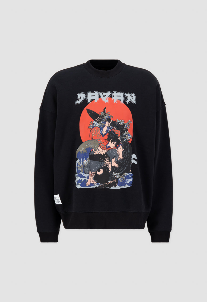 Alpha Industries Japan Warrior Sweater Black