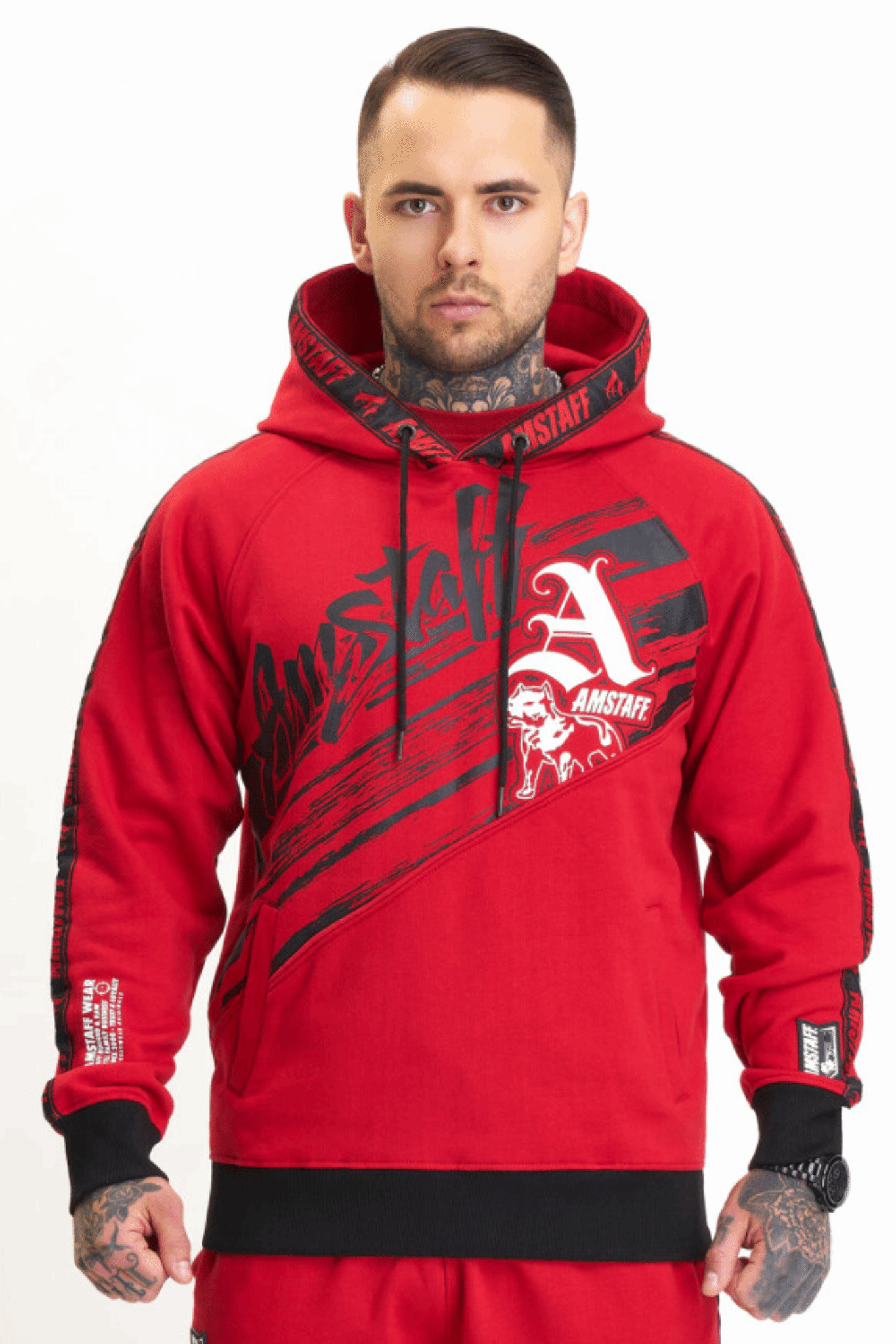 Amstaff Kronysos Hoodie Red