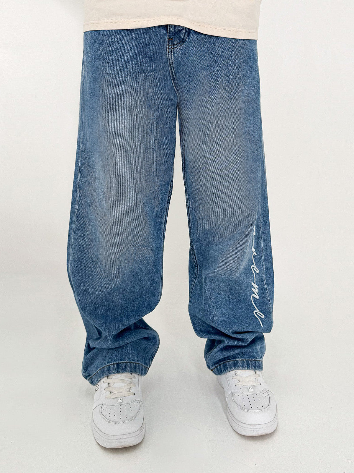 DADA Supreme Supreme Baggy Fit Jeans Blue