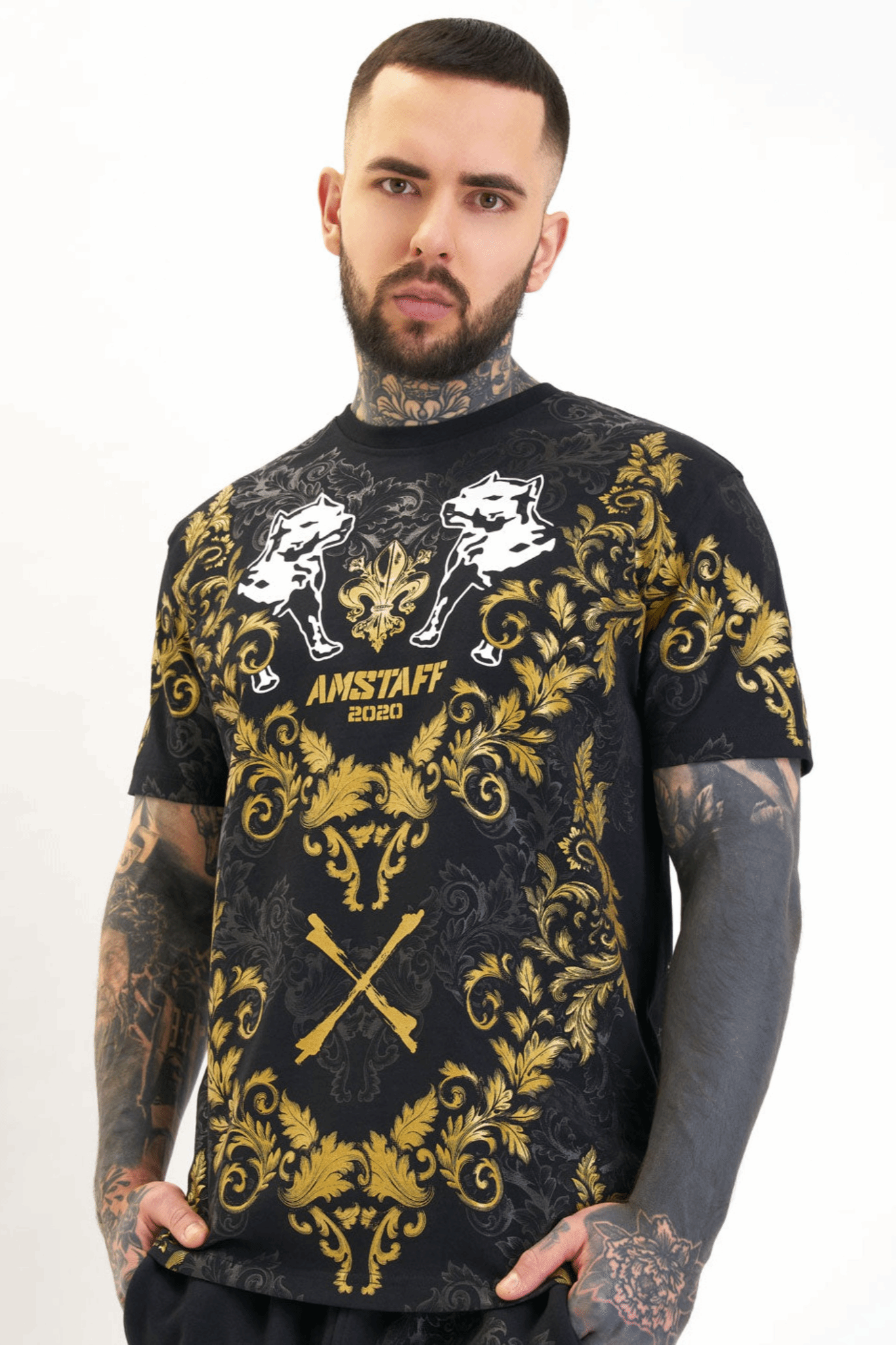 Amstaff Sarkin T-Shirt Black Amstaff Sarkin T-Shirt Black