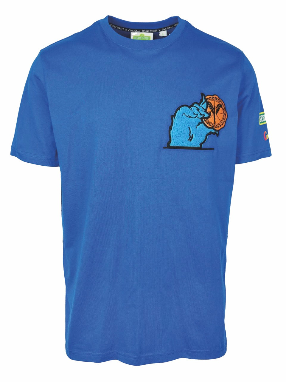 Carlo Colucci Sesame Street Krümelmonster T-Shirt Blue