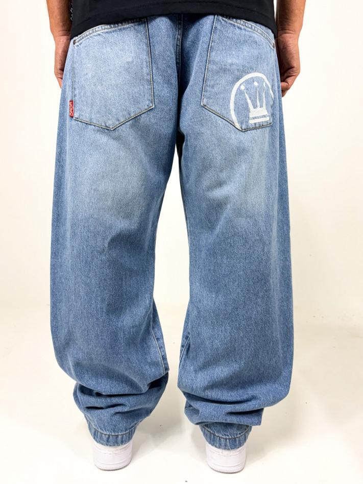 DADA Supreme Freedom Baggy Fit Jeans Blue DADA Supreme Freedom Baggy Fit Jeans Blue