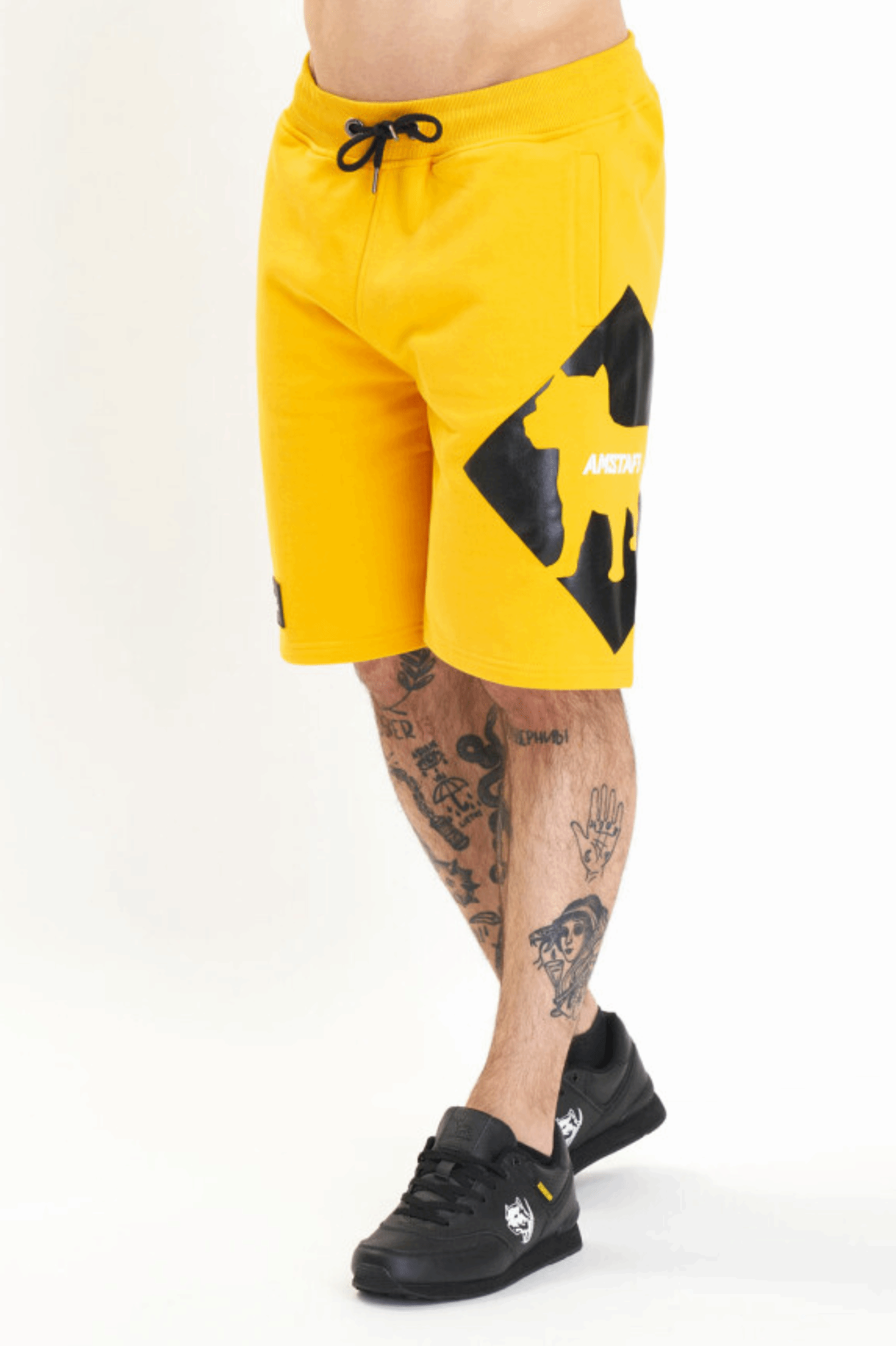 Amstaff Baist Sweatshorts Yellow Amstaff Baist Sweatshorts Yellow